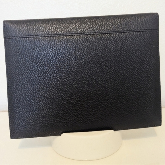 Kate Spade Mallo Wakefield Lane Black Pebbled Leather Envelope Clutch EUC - Picture 7 of 7